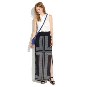 Madewell Bandana Maxi Skirt